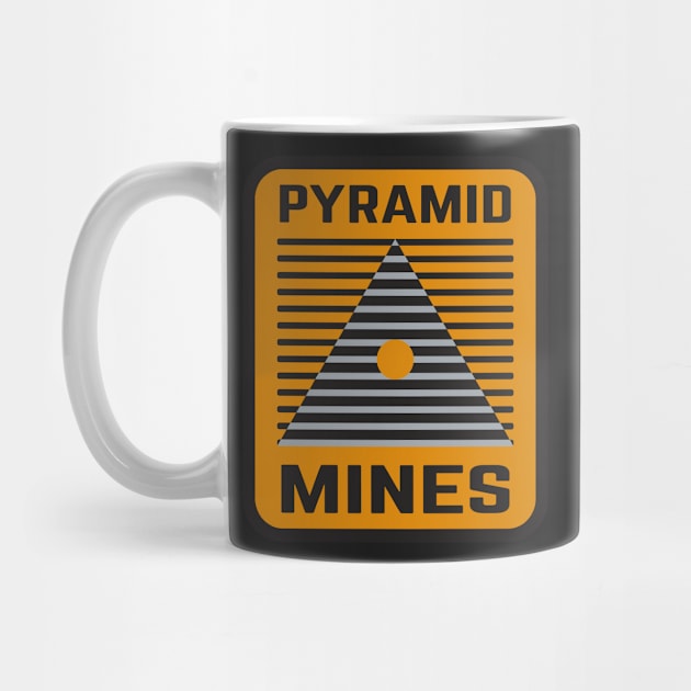 Pyramid Mines Badge by BeeryMethod